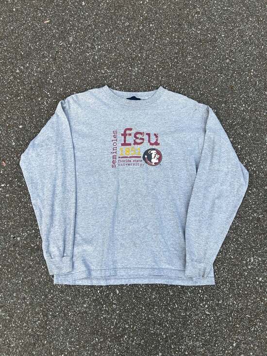 JanSport Other - Vintage JanSport FSU Florida State Seminoles Long Sleeve T-Shirt Grey XL